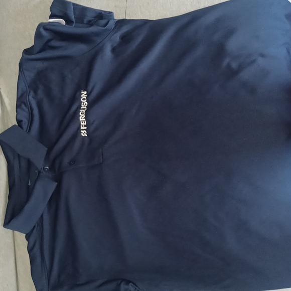 😁2/$8 NWT Nike Golf Shirt med ( Comp Logo Patch It - Picture 2 of 8